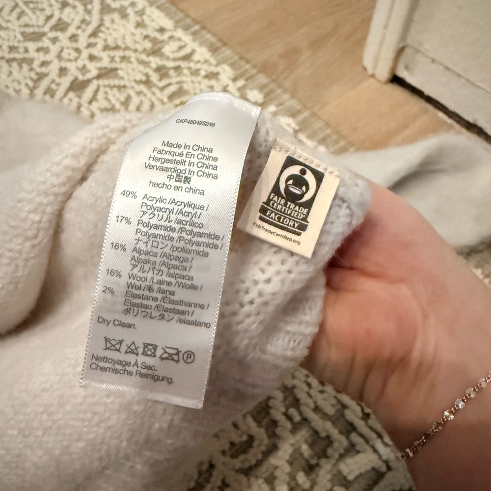 Madewell Cozy Cream Sweater - Picture 5 of 5